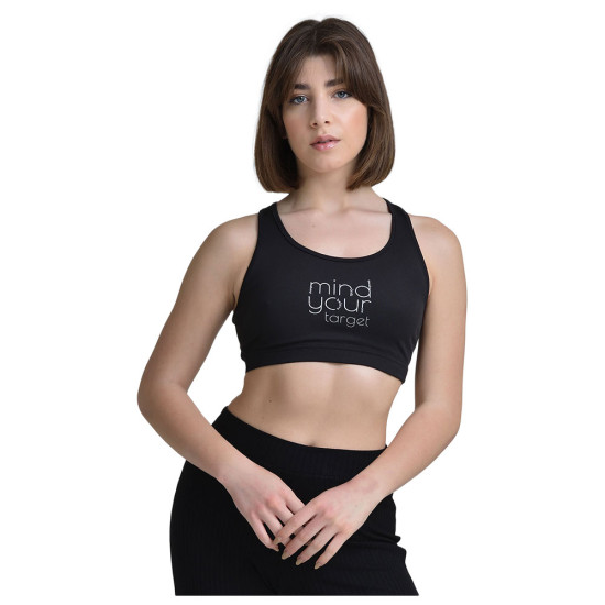 Target Γυναικείο μπουστάκι Scuba & Sheer Fabric Sports Bra "Mind"